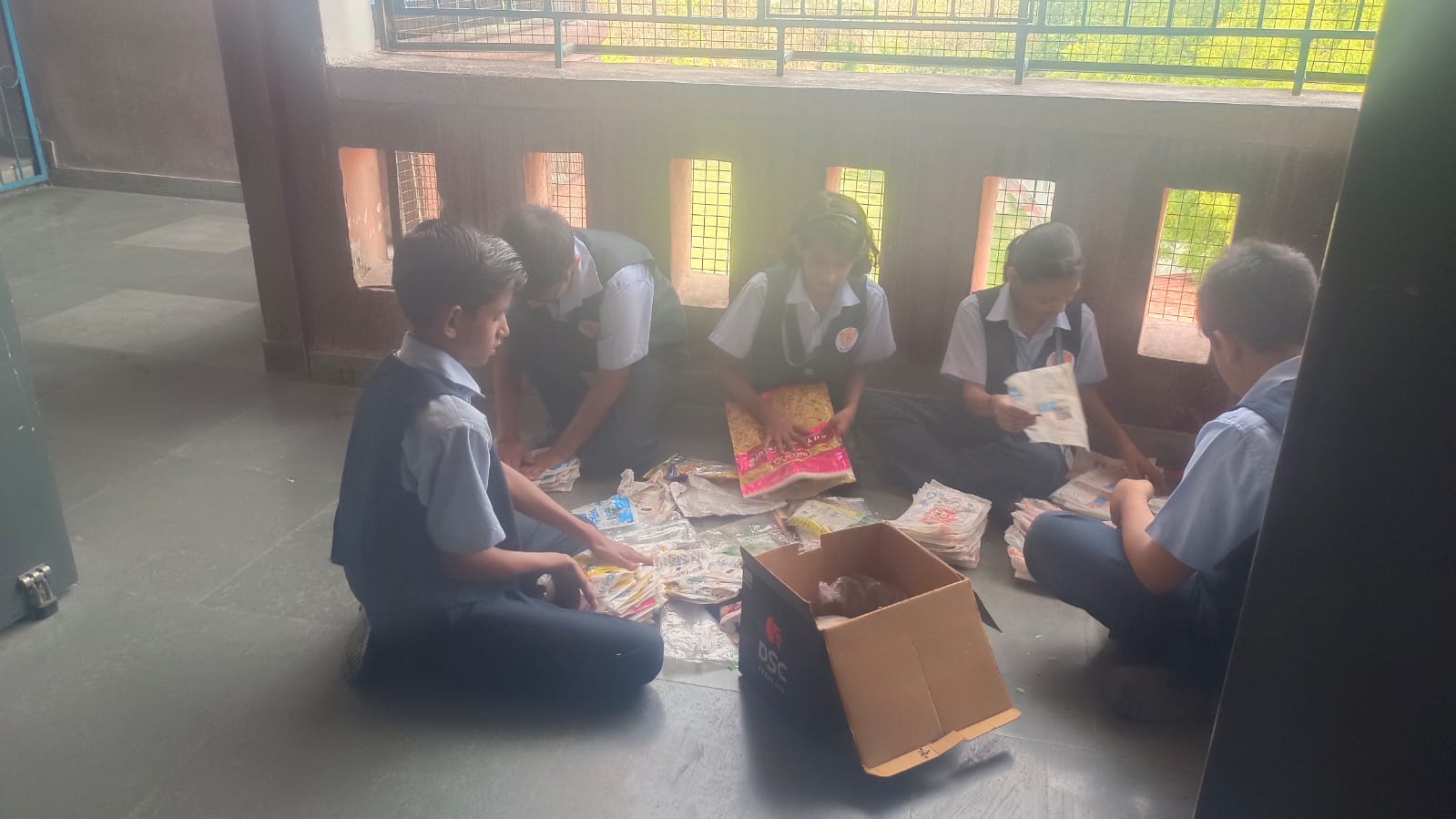 Milk & Chips Packet Collection Drive - Together we Care: Packets of Hope